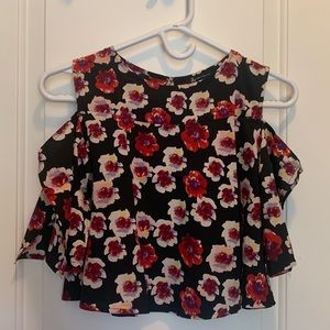 Floral crop top